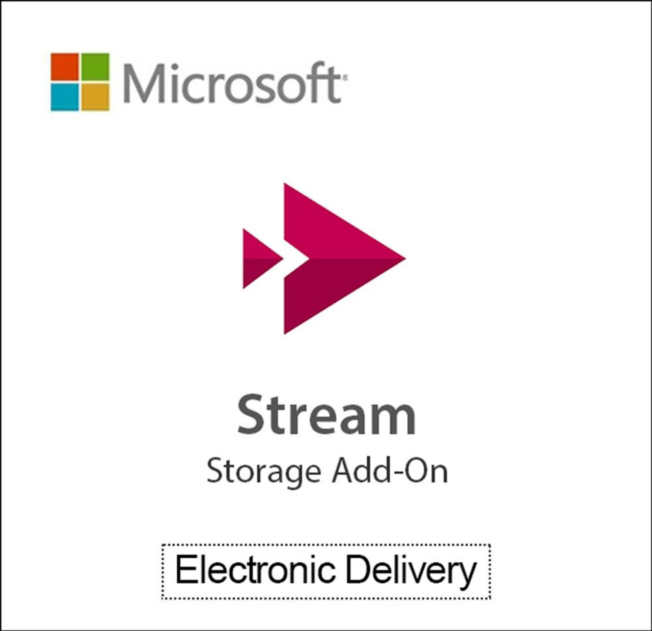  Microsoft Stream Storage Add-On (500 Gb) - Annual Subscription 