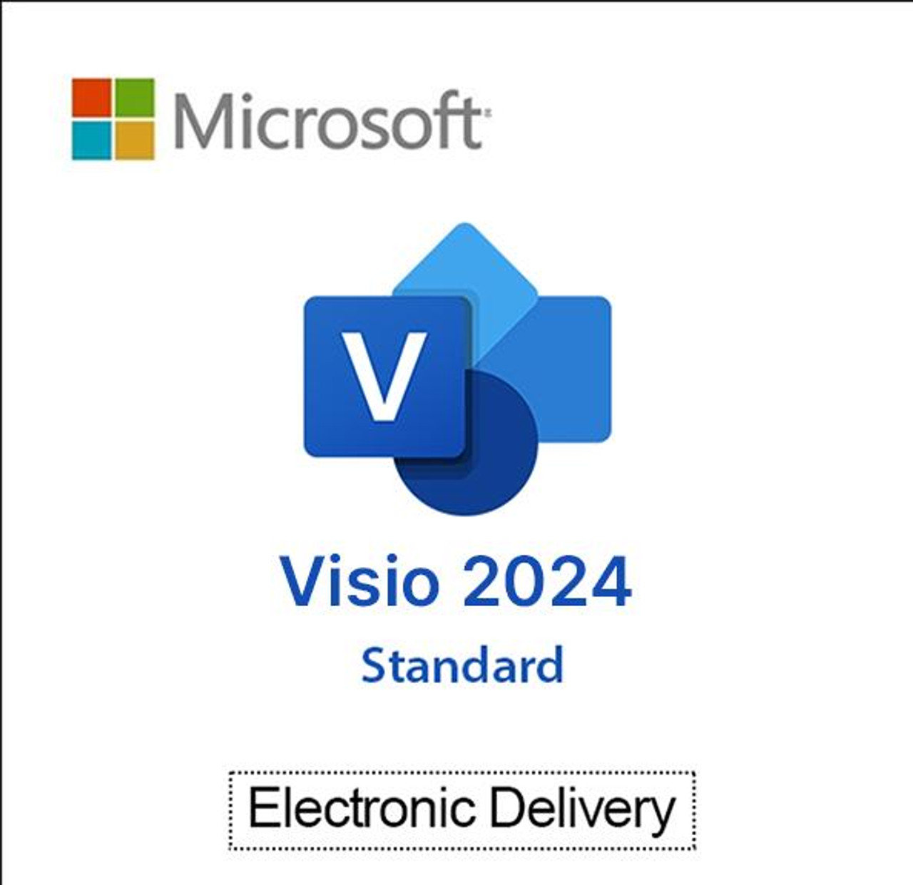  Microsoft Visio Standard 2024 - LTSC License 
