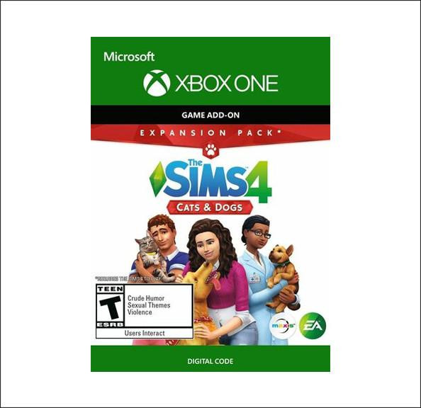 Microsoft The Sims 4 Cats and Dogs PLUS My First Pet Stuff for Xbox One - ESD 