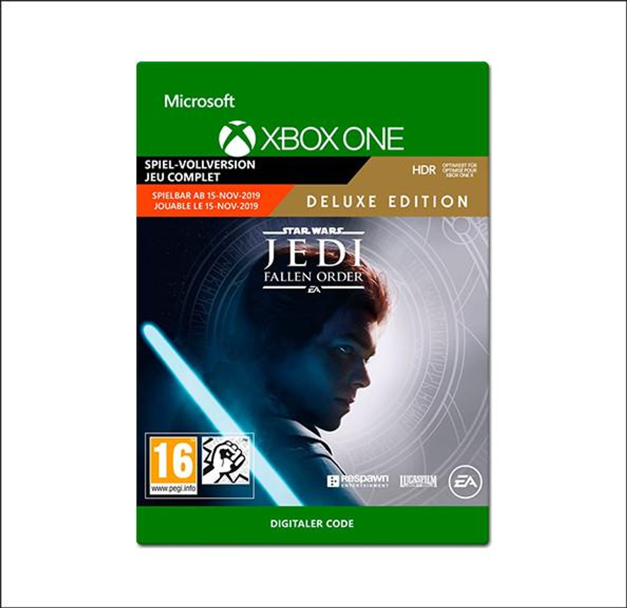 Microsoft Star Wars Jedi Fallen Order Deluxe Upgrade for Xbox One - ESD 