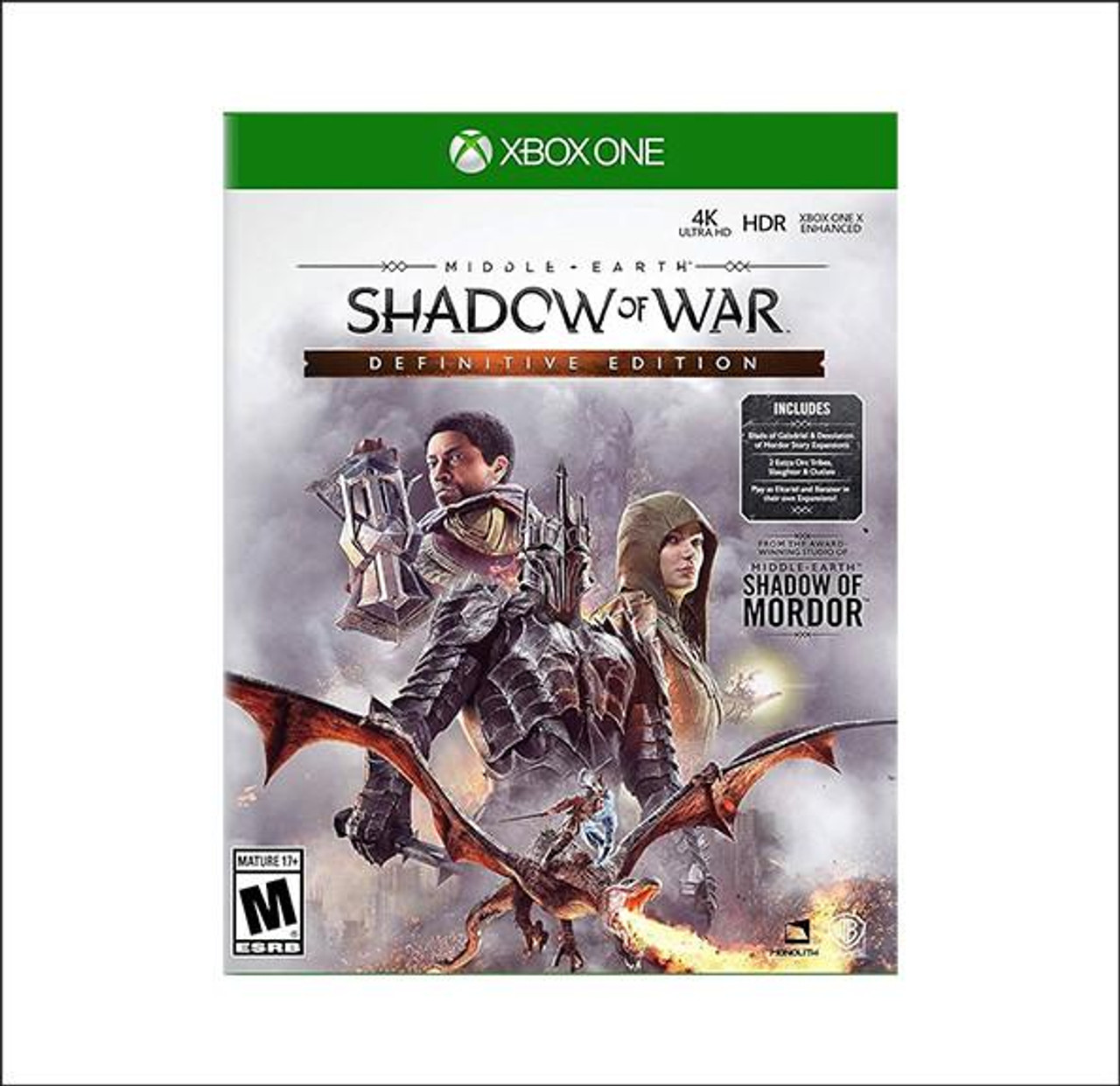 Microsoft Middle-earth Shadow of War Definitive Edition for Xbox One - ESD 