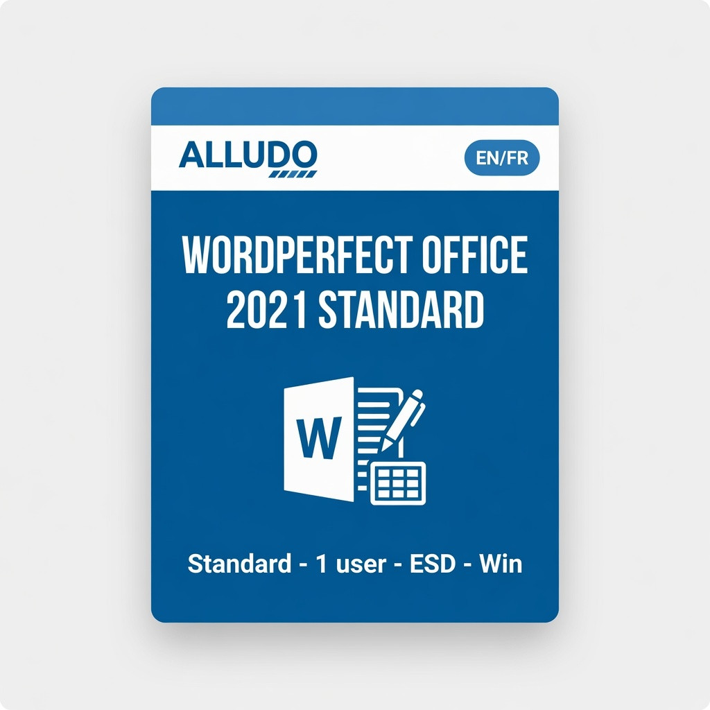Alludo WordPerfect Office 2021 Standard License - 1 user - ESD - Win - English, French