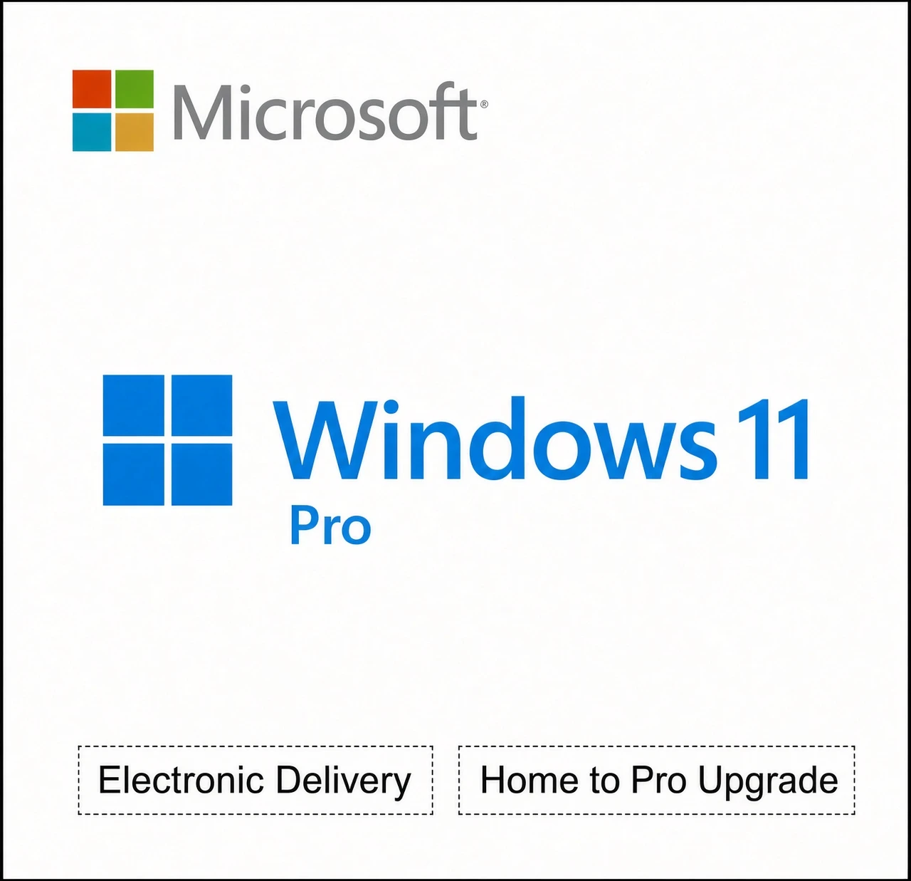 Microsoft Windows  11 Professional Upgrade - Home to Professional - Download