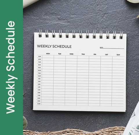 Weekly Schedule Organizer