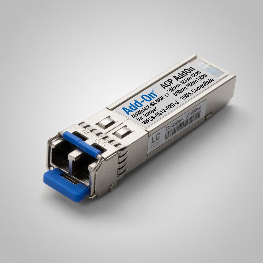 ACP AddOn 1000BSX MMf Lc Sfp 550MM 850NM with dom for Juniper 100% Compatible