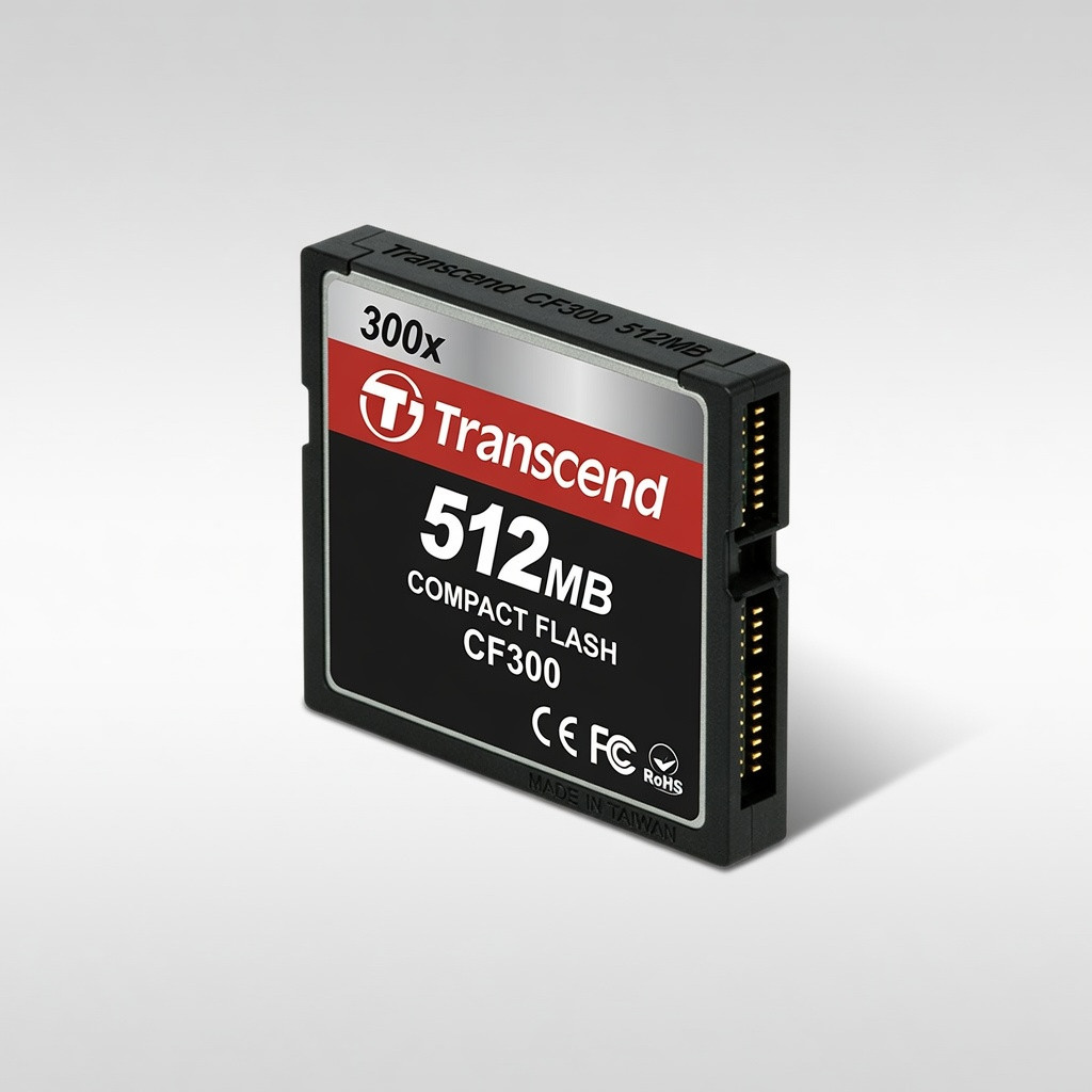 Transcend Information 512mb Compact Flash Card Cf300 Cf Card