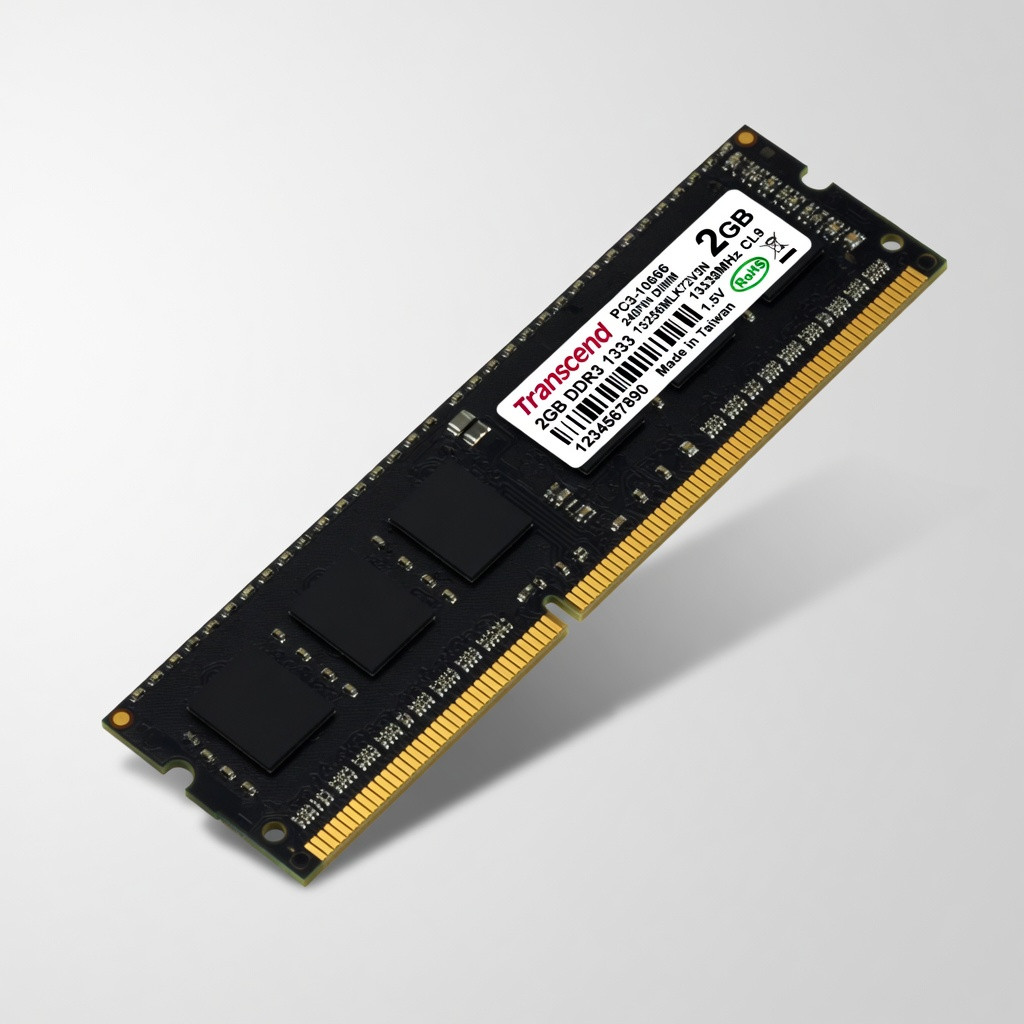 Transcend 2GB DDR3 1333 (PC3 10666) DIMM 240PIN