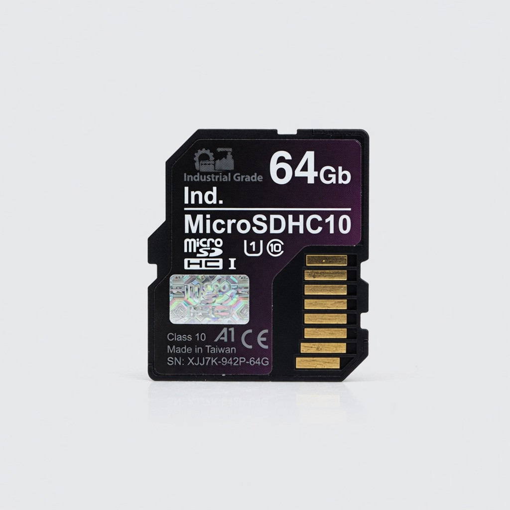 64Gb Ind. Microsdhc10 (No Adapter)