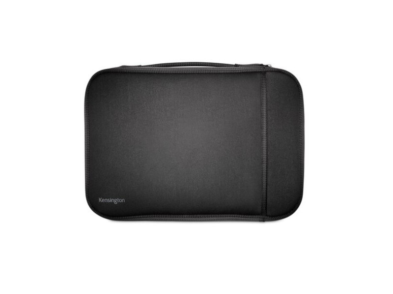 Kensington 11.6-Inch Laptop Sleeve with Storage Pocket for Chromebook, Laptop, Tablet (K62609WW),Black