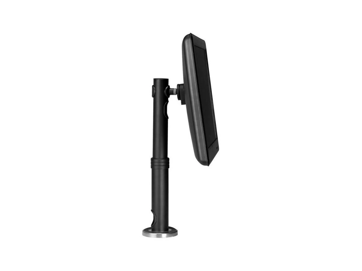 Atdec SD-POS-HA Height Adjustable POS Mount with Advanced Security Features and 75x75/100x100 VESA Support for Displays up to 44-Pound, Black