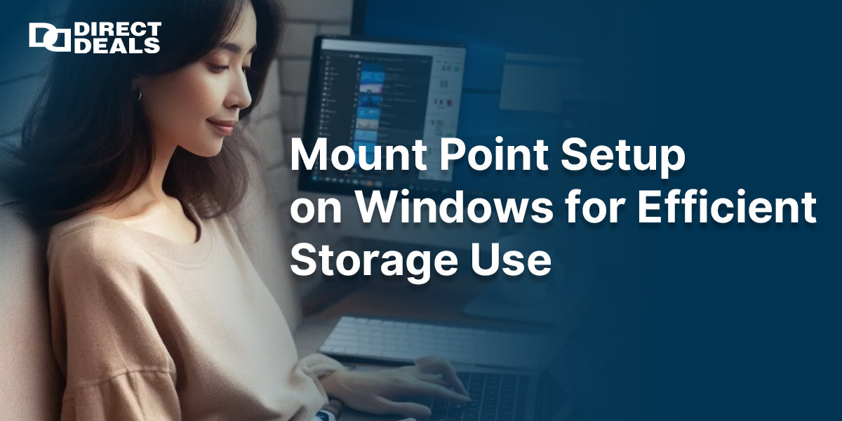 Mount Point Setup on Windows for Efficient Storage Use