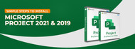 How To Install Microsoft Project 2021 and 2019