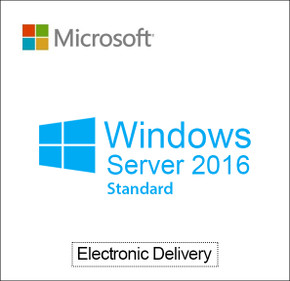 Windows Server 2016 Standard 16 Core License with 5 CALs