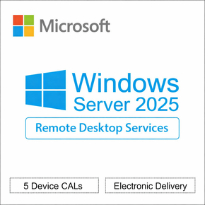 Windows Server 2025 Remote Desktop Services (5 Devices CAL)