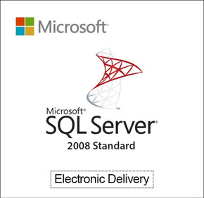  Microsoft SQL Server 2008 Standard with 10 CALs - Download 
