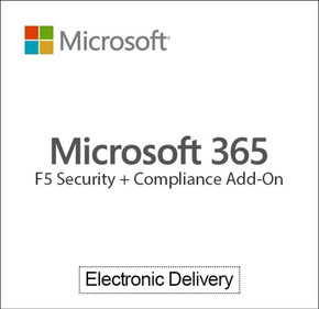 Microsoft 365 F5 Security + Compliance Add-On - Annual Subscription Microsoft 365 F5 Security + Compliance Add-On - Annual Subscription