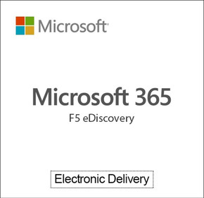  Microsoft M365 F5 eDiscovery And Audit - Annual Subscription 