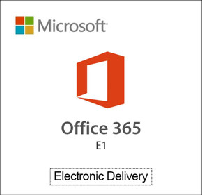  Microsoft Office 365 E1 - Annual Subscription 
