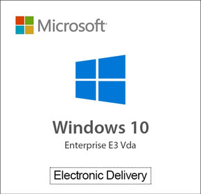Microsoft Windows 10 Enterprise E3 Vda - Annual Subscription 