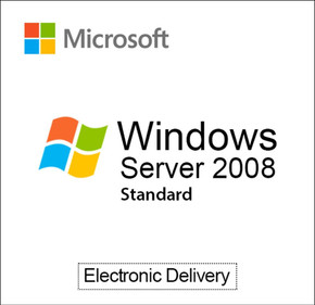 Microsoft Windows Server 2008 Standard with 5 CALs - Download | P73-04712-DL Microsoft Windows Server 2008 Standard with 5 CALs - Download | P73-04712-DL