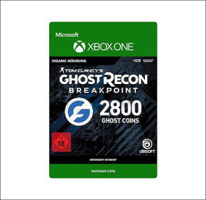 Microsoft Ghost Recon Breakpoint 2400 +400 bonus Ghost Coins for Xbox One - ESD Microsoft Ghost Recon Breakpoint 2400 +400 bonus Ghost Coins for Xbox One - ESD