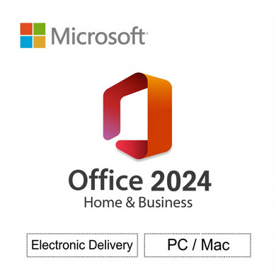  Microsoft Office 2024 Home and Business for Windows or Mac - Download 