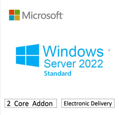 Microsoft Windows Server 2022 Standard - 2 Core - Add-on License 