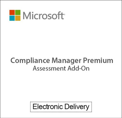  Microsoft Compliance Manager Premium Assessment Add-On - Annual Subscription 