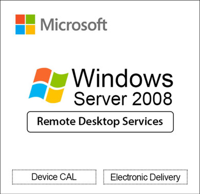 Microsoft Windows 2008 Remote Desktop Services Single Device CAL - Instant Delivery 5 QTY MIn 