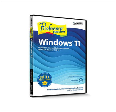 INDIVIDUAL SOFTWARE INC Professor Teaches Office 2021 for Window 11 With Skill Assessment Tutorial Set 10 - License - ESD 