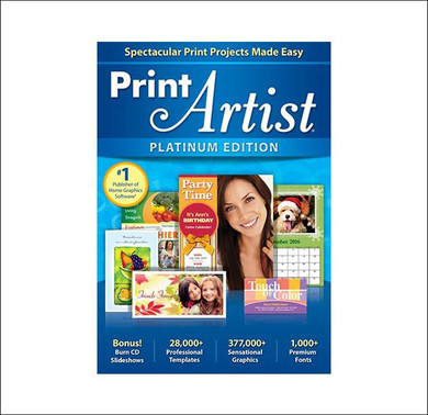 Avanquest North America Inc Print Artist 25 Platinum - ESD 
