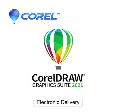  CorelDRAW Graphics Suite 2021 License - 1 user - ESD - Win 