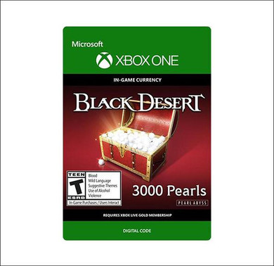 Microsoft Black Desert 3000 Pearls for Xbox One - ESD 