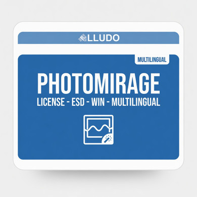 Alludo PhotoMirage license for Windows, multilingual version