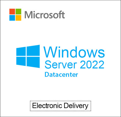 Windows Server 2022 Datacenter - 24 Core License - Unlimited CALs - Download