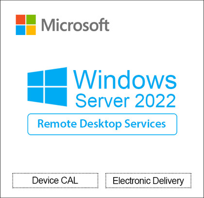 Windows Server 2022 Remote Desktop Services Single Device CAL - Instant Delivery 5 QTY MIn