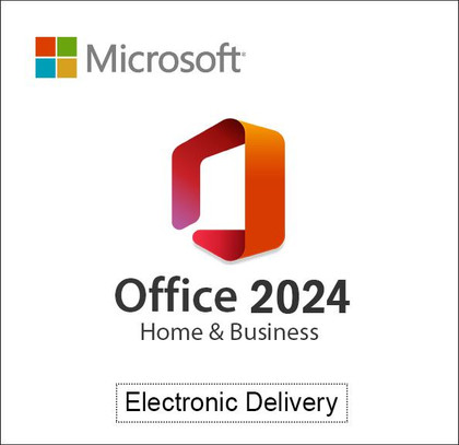  Microsoft Office 2024 Home and Business for Windows or Mac - Download 