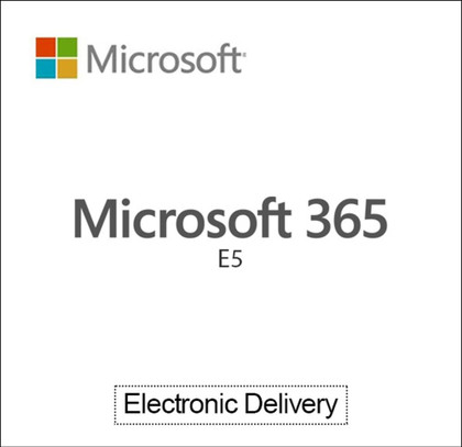  Microsoft 365 E5 - Annual Subscription 