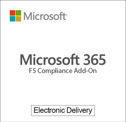 Microsoft 365 F5 Compliance Add-On - Annual Subscription Microsoft 365 F5 Compliance Add-On - Annual Subscription