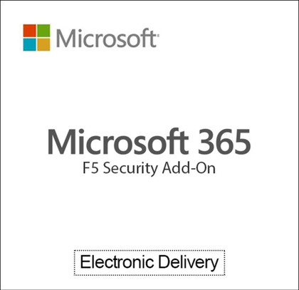 Microsoft 365 F5 Security Add-On - Annual Subscription Microsoft 365 F5 Security Add-On - Annual Subscription