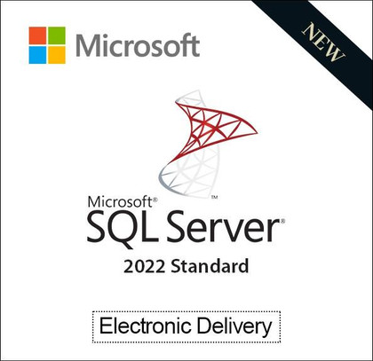 SQL Server 2022 Standard with 10 User CALs - License SQL Server 2022 Standard with 10 User CALs - License