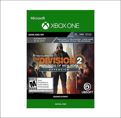 Tom Clancys The Division 2 Warlords of New York Expansion for Xbox One - ESD Tom Clancys The Division 2 Warlords of New York Expansion for Xbox One - ESD