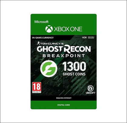 Ghost Recon Breakpoint 1200 +100 bonus Ghost Coins for Xbox One - ESD Ghost Recon Breakpoint 1200 +100 bonus Ghost Coins for Xbox One - ESD