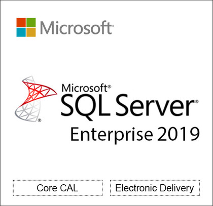 Microsoft SQL Server 2019 Enterprise License - 2 cores - volume, local, Microsoft Qualified - Linux, Win Microsoft SQL Server 2019 Enterprise License - 2 cores - volume, local, Microsoft Qualified - Linux, Win