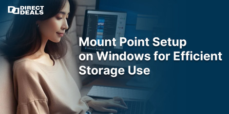 Mount Point Setup on Windows for Efficient Storage Use