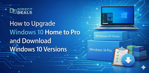 How to Upgrade Windows 10 Home to Pro and Download Windows 10 Versions