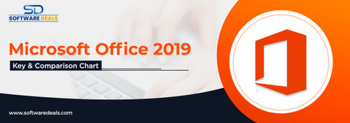 Microsoft Office 2019 Key & Comparison Chart