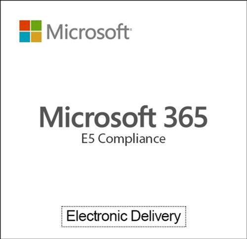  Microsoft 365 E5 Compliance - Annual Subscription 