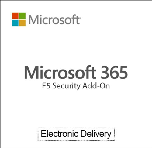  Microsoft 365 F5 Security Add-On - Annual Subscription 