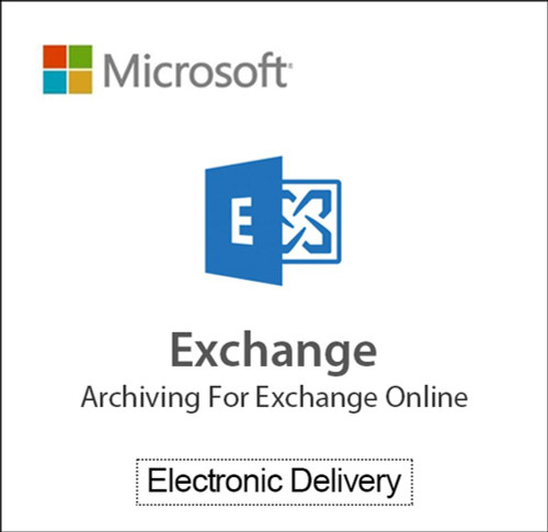  Microsoft Exchange Online Archiving For Exchange Online - Annual Subscription 
